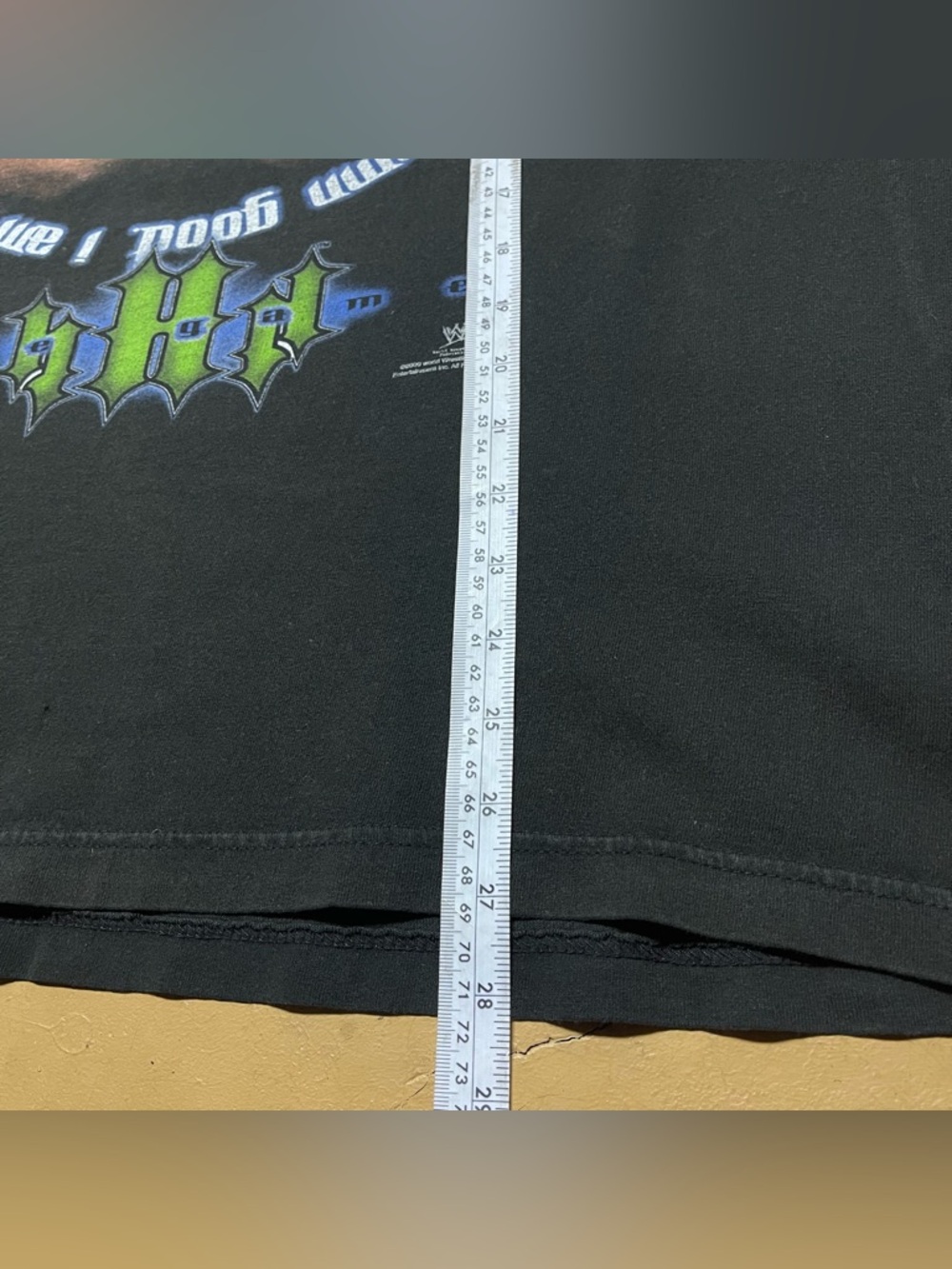 Y2K Triple H WWE WWF Wrestling Graphic Shirt Sized Large - Picture 7 of 7